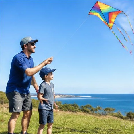Man enjoying an active everyday lifestyle