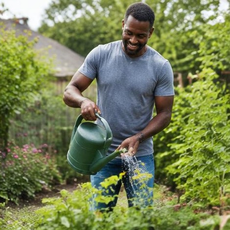 Man enjoying an active everyday lifestyle