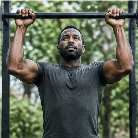 Man enjoying an active everyday lifestyle